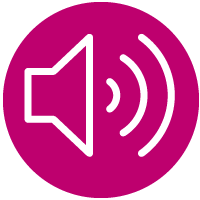 icoon geluidskwaliteit