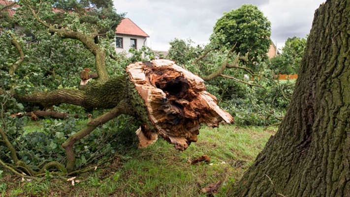 wat te doen bij schade aan woning door storm